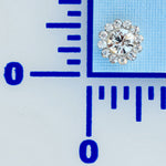 1/2 " Rhinestone Button- Individual or 12 Pack