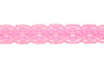 5/8" Stretch Lace - Pink