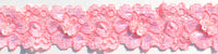 1 1/2" Stretch Lace w/ Sequins & Beads - Blush