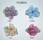 1 1/4 Ombre Rosette - 4 Colors Available - 12 Pack