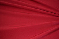 Dark Red Shiny Tricot Nylon Spandex