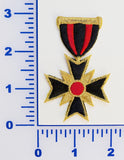 Embroidered Military Medal Appliqué