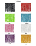 6" Chainette Fringe With Holographic Sequins - 8 Colors Available