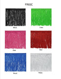 6" STRETCH Chainette Fringe - 9 Colors Available