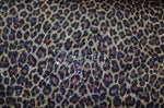 Tan/Brown Wiggle Sequin Leopard Print - Spots 1/2" to 3/4"