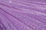 Lilac Holographic Sequin, 4 way stretch
