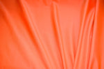 Neon Orange Shiny Tricot Nylon Spandex