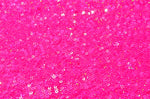 Neon Pink Holographic Sequin, 4 way stretch