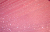 Medium Pink Glitter Sheer