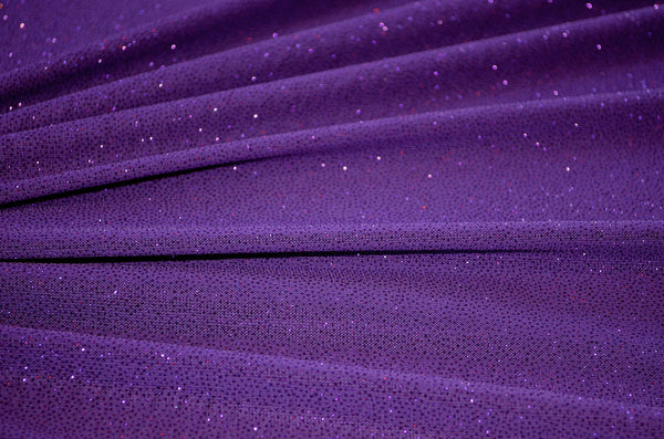 Purple Glitter Sheer
