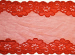 7 1/4" Stretch Lace - Red