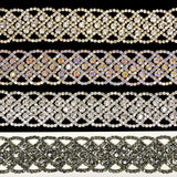 Rhinestone Chokers. Available in 4 colors