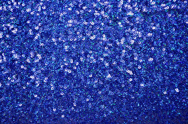 Royal Holographic Sequin on Mesh