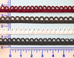 5/8" Stretch Eyelet Trim - 4 Colors Available