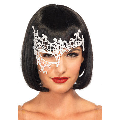 Venetian Applique Eye Mask. Available in Black & White